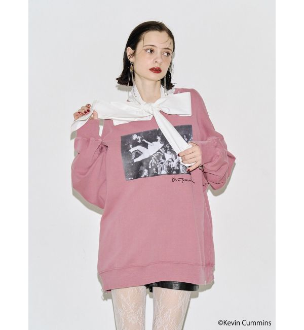 jouetie「【KevinCummins&times;PosTokyo】スウェットプルオーバー」|Tシャツ・カットソー|
