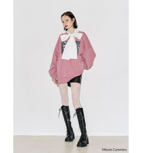 jouetie「【KevinCummins&times;PosTokyo】スウェットプルオーバー」|Tシャツ・カットソー|