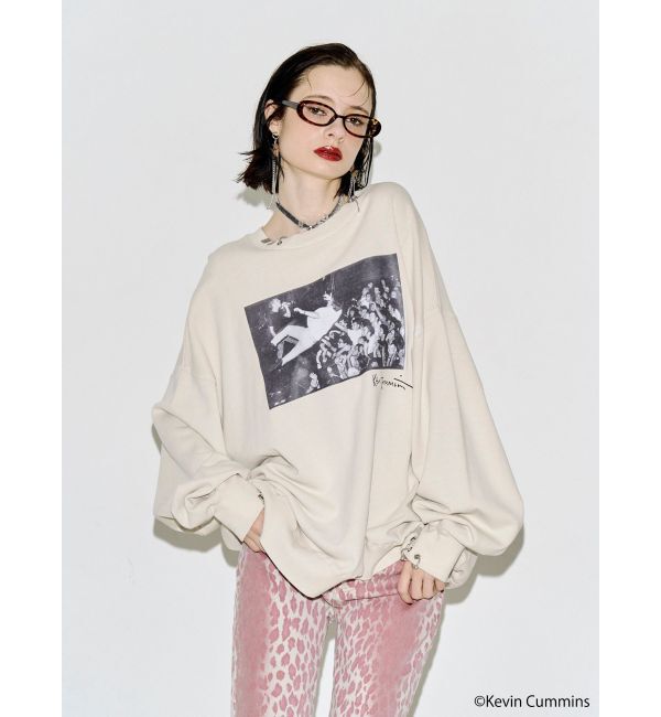 jouetie「【KevinCummins&times;PosTokyo】スウェットプルオーバー」|Tシャツ・カットソー|