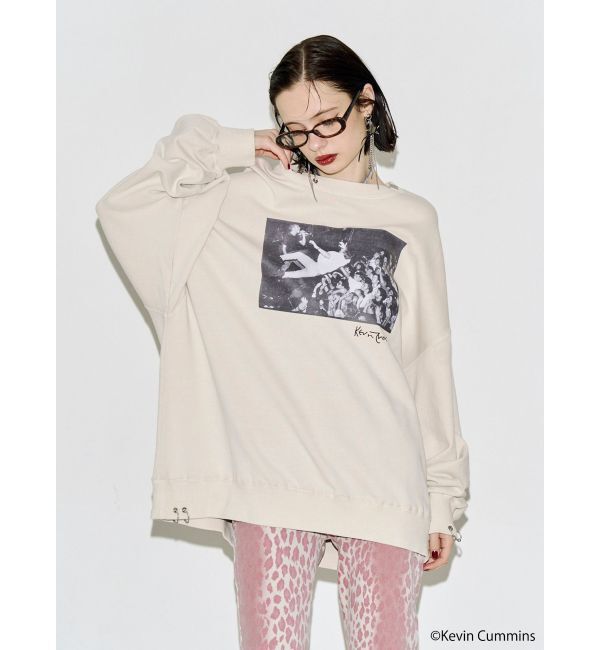 jouetie「【KevinCummins&times;PosTokyo】スウェットプルオーバー」|Tシャツ・カットソー|