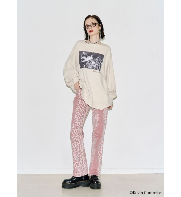 jouetie「【KevinCummins&times;PosTokyo】スウェットプルオーバー」|Tシャツ・カットソー|