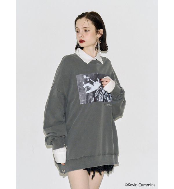 jouetie「【KevinCummins&times;PosTokyo】スウェットプルオーバー」|Tシャツ・カットソー|