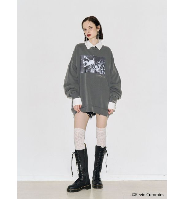 jouetie「【KevinCummins&times;PosTokyo】スウェットプルオーバー」|Tシャツ・カットソー|