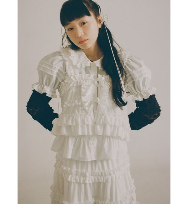merry jenny「カットレーストップス」|Tシャツ・カットソー|