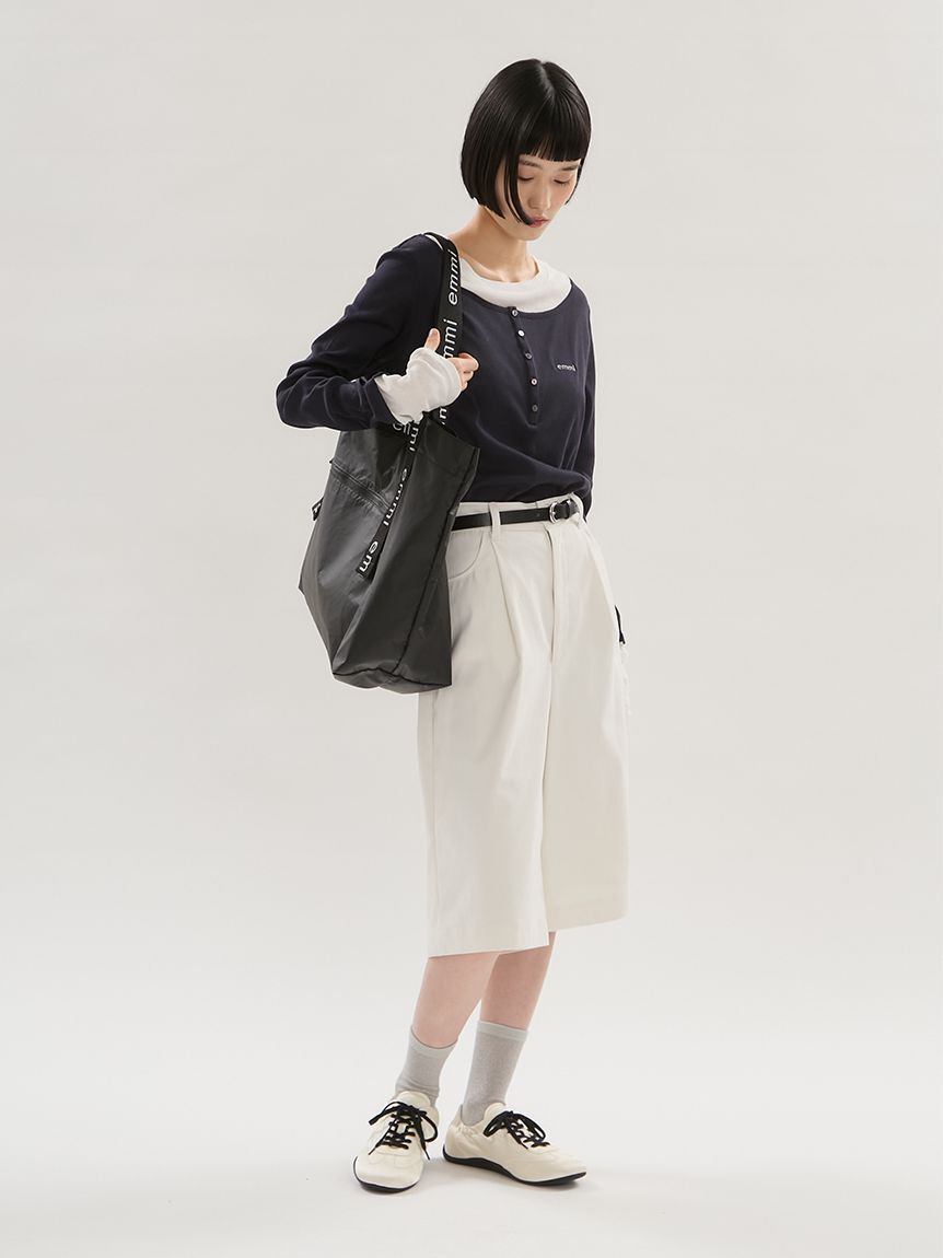 emmi atelier「eco ベルトセットバミューダパンツ」|その他|