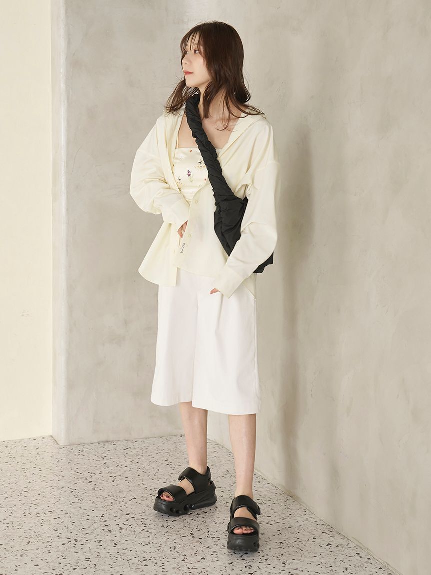 emmi atelier「eco ベルトセットバミューダパンツ」|その他|
