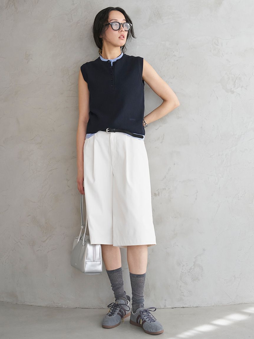 emmi atelier「eco ベルトセットバミューダパンツ」|その他|