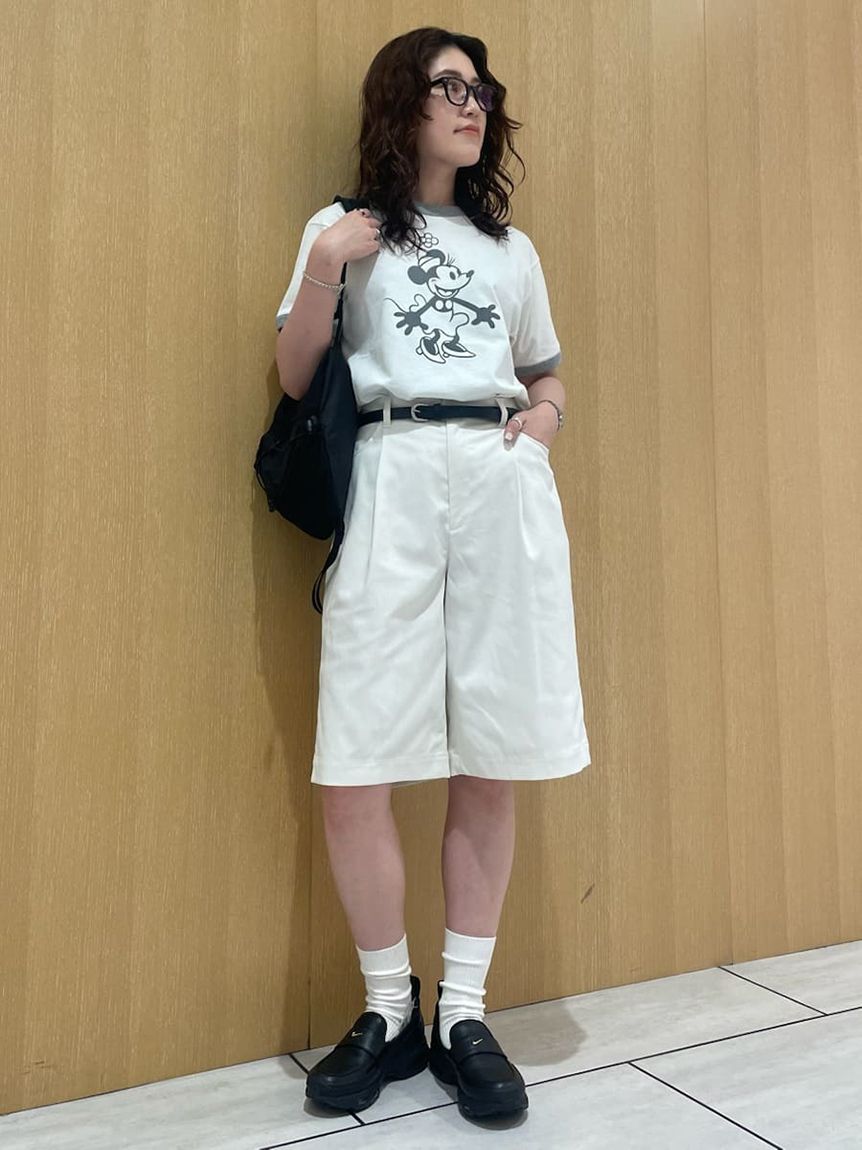 emmi atelier「eco ベルトセットバミューダパンツ」|その他|