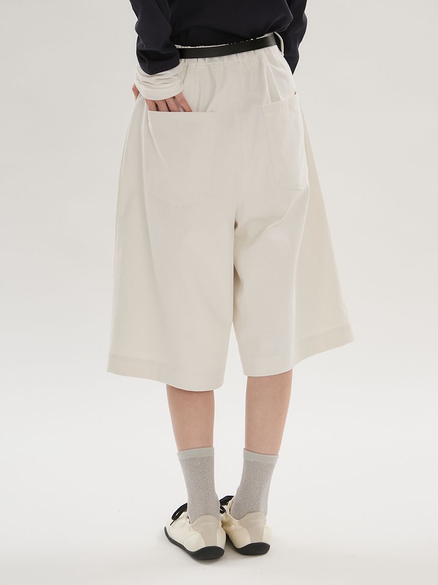 emmi atelier「eco ベルトセットバミューダパンツ」|その他|