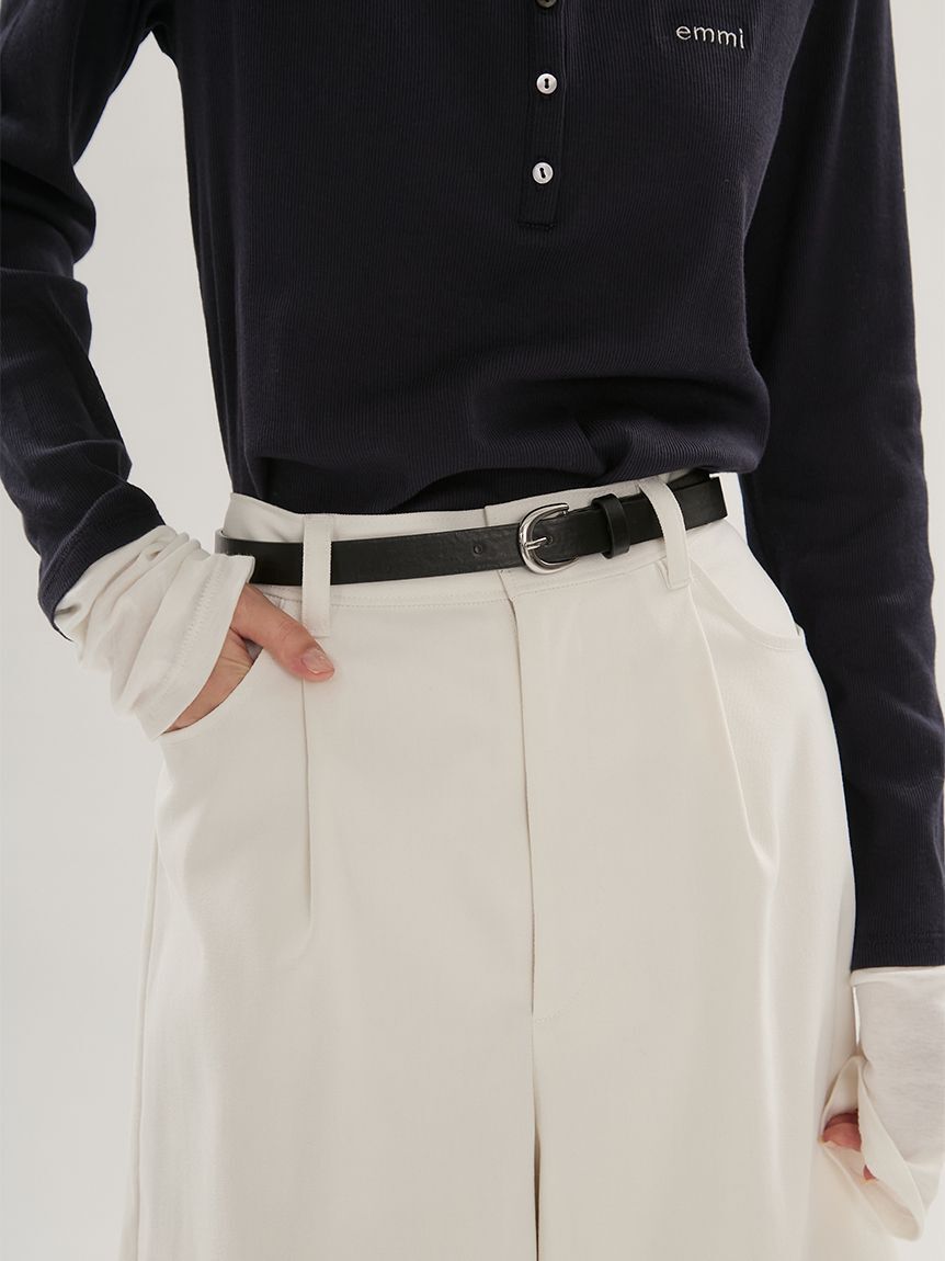 emmi atelier「eco ベルトセットバミューダパンツ」|その他|
