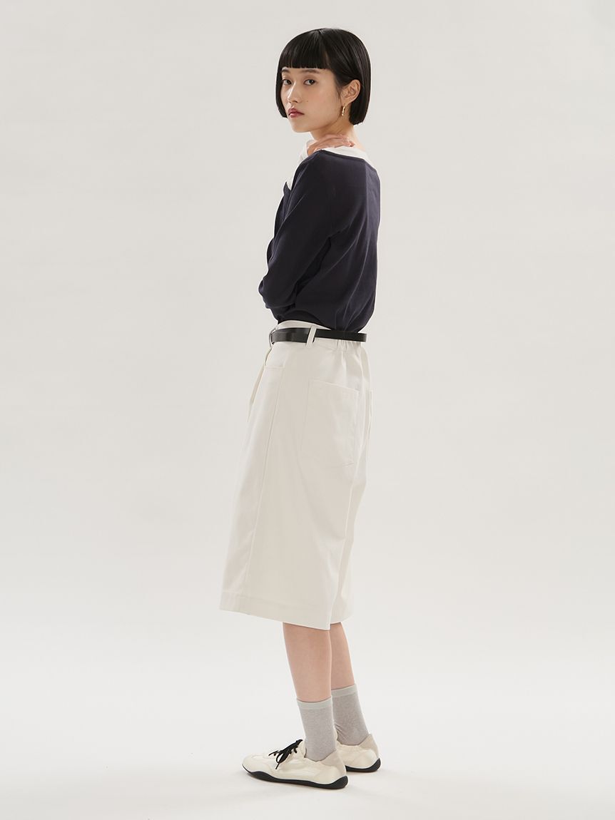 emmi atelier「eco ベルトセットバミューダパンツ」|その他|
