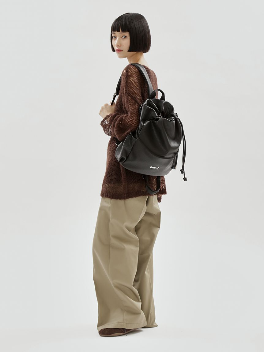 emmi atelier「【Dickies(R)&times;emmi】タックワイドパンツ」|チノ|