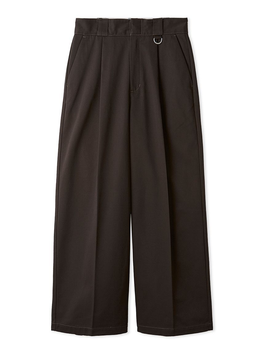 emmi atelier「【Dickies(R)&times;emmi】タックワイドパンツ」|チノ|