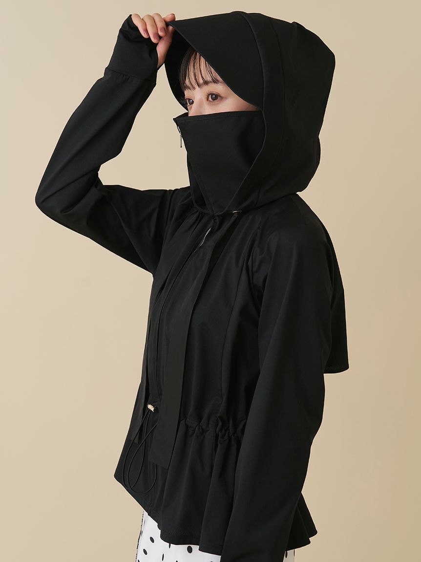 WEB限定/LUMISHADE】サンバイザー付きUVカットパーカー（SNIDEL