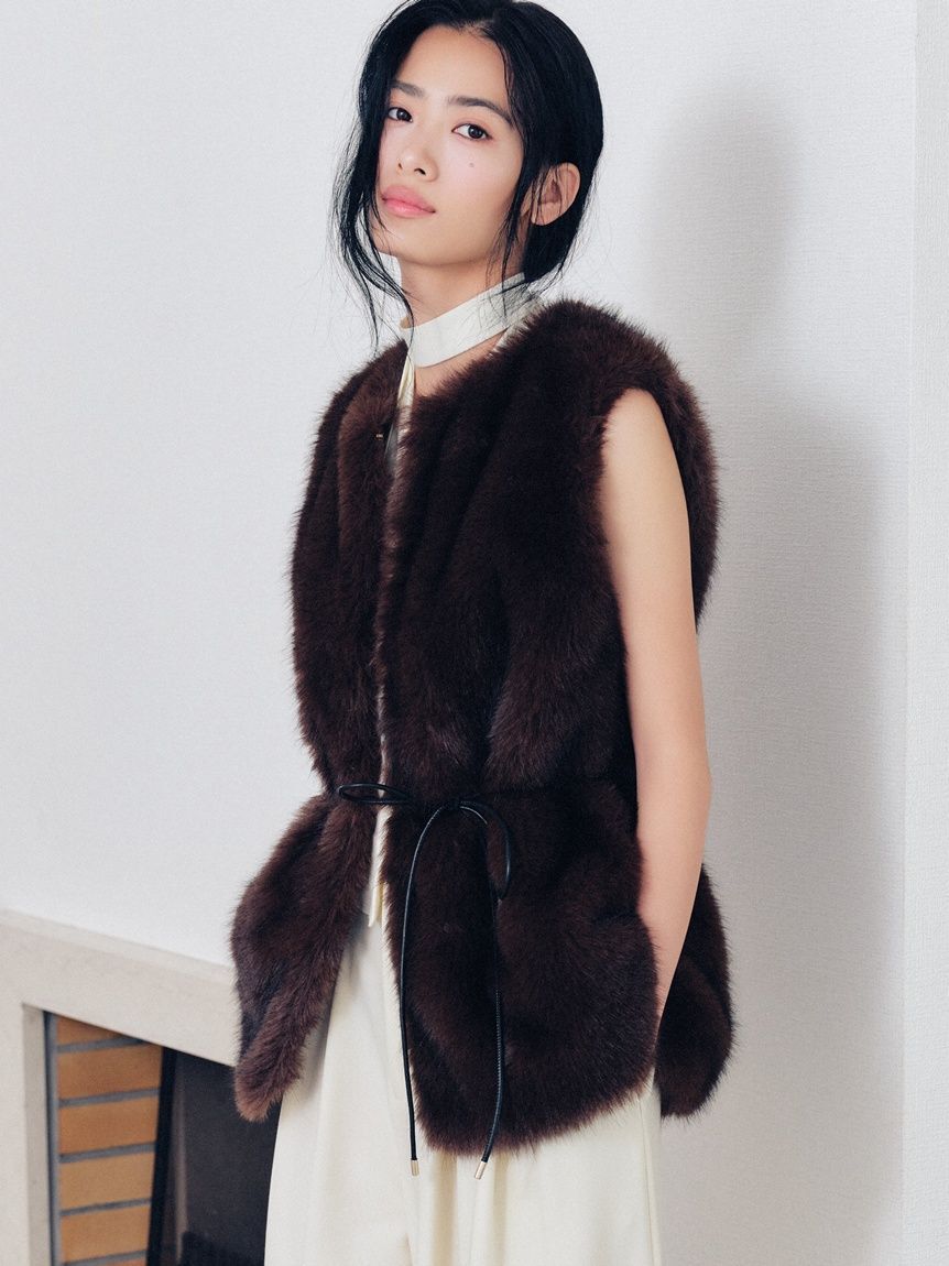 FRAY I.D「ベルトセットエコファージレ」|ダウンベスト・ベスト|BRW