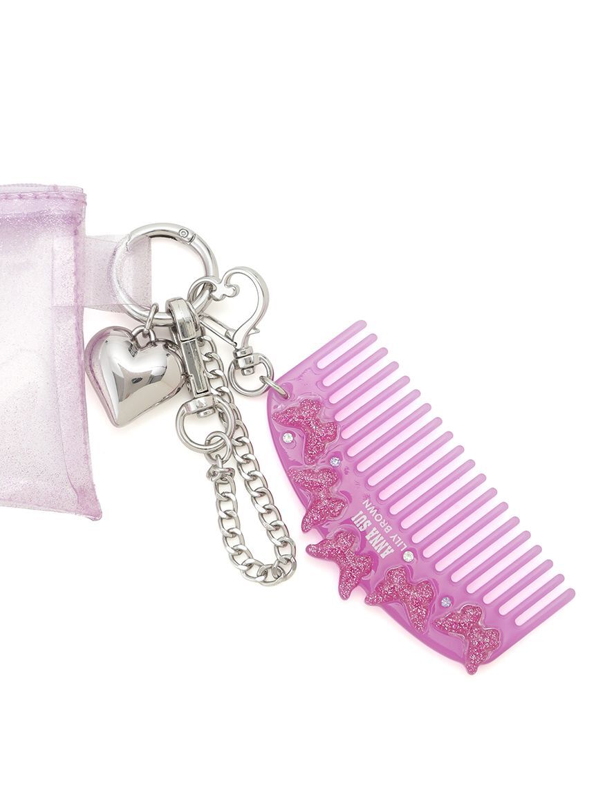 LILY BROWN「【LILY BROWN&times;ANNA SUI】コームポーチセットチャーム」|キーケース|