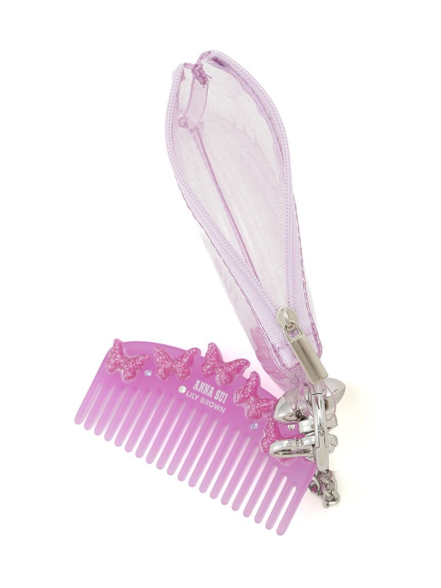 LILY BROWN「【LILY BROWN&times;ANNA SUI】コームポーチセットチャーム」|キーケース|