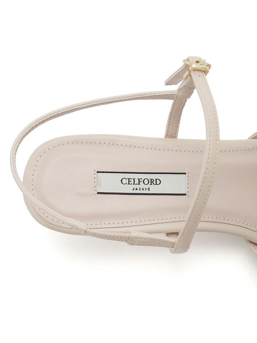 CELFORD「ビジューバックルバックストラップパンプス」|パンプス|