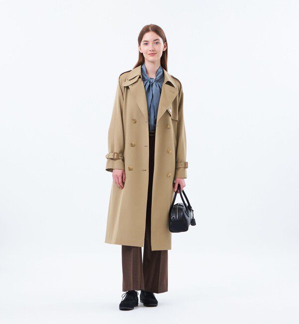 MACKINTOSH PHILOSOPHY「【WELBURY TRENCH(ウェルベリートレンチ)】琉毛ウールギャバ」|トレンチコート|
