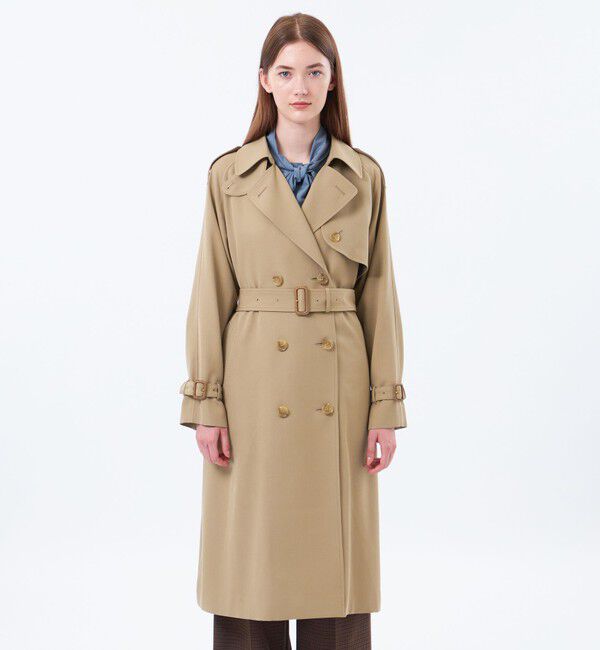 MACKINTOSH PHILOSOPHY「【WELBURY TRENCH(ウェルベリートレンチ)】琉毛ウールギャバ」|トレンチコート|