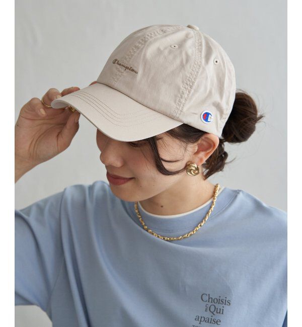 ikka「Champion チャンピオン ロゴ刺繍キャップ」|その他|
