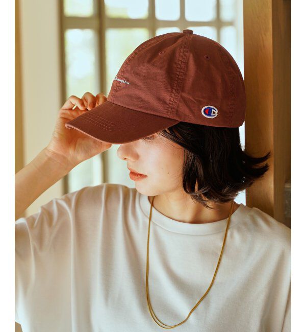 ikka「Champion チャンピオン ロゴ刺繍キャップ」|その他|