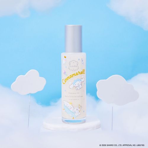 Laline「【シナモロール】 ラリン　シマーオイル 100ml」|ボディ保湿|