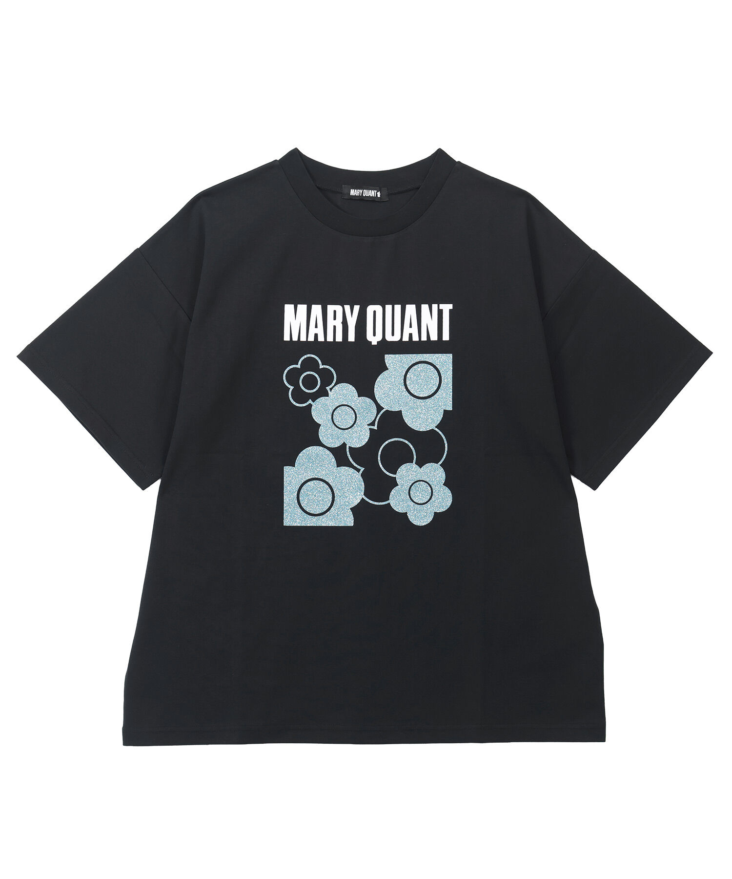 MARY QUANT「ラメデイジー Tシャツ」|Tシャツ・カットソー|