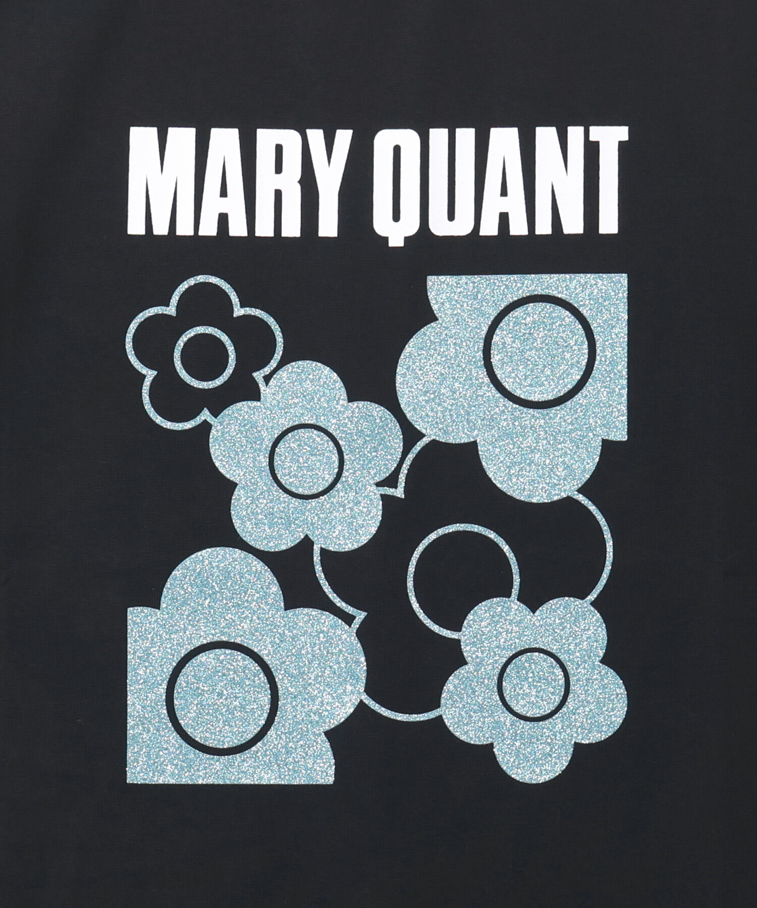 MARY QUANT「ラメデイジー Tシャツ」|Tシャツ・カットソー|