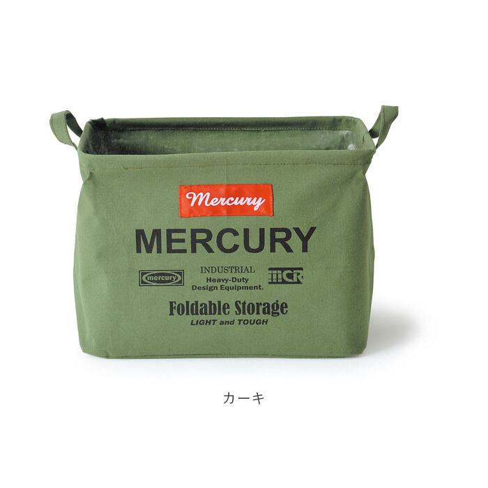 MERCURY「マーキュリー 雑貨 通販 収納ボックス 布 キャンバス おしゃれ キャンバスバケツ 四角 角型」|その他|