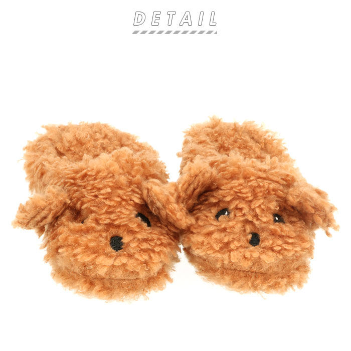BACKYARD FAMILY「ルームシューズ もこもこ キッズ 通販 おしゃれ 暖かい ボア スリッパ かわいい アニマル」|ルームシューズ|