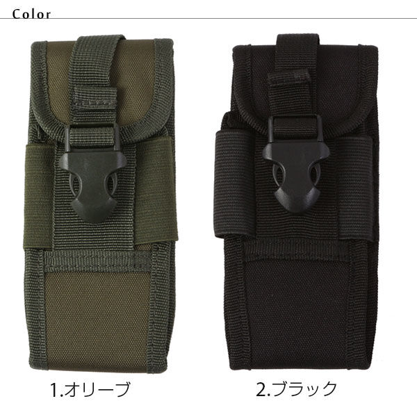 BACKYARD FAMILY「★MOLLE対応で耐久性抜群★スマホケース ミリタリー ベルト スマートフォン 定番 ポーチ」|その他|