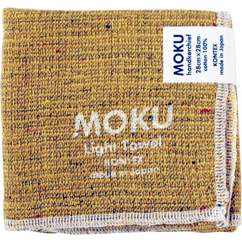 BACKYARD FAMILY「moku ハンカチ 通販 タオルハンカチ ブランド レディース メンズ 子供 キッズ ハンドタオル」|ハンカチ|イエロー1