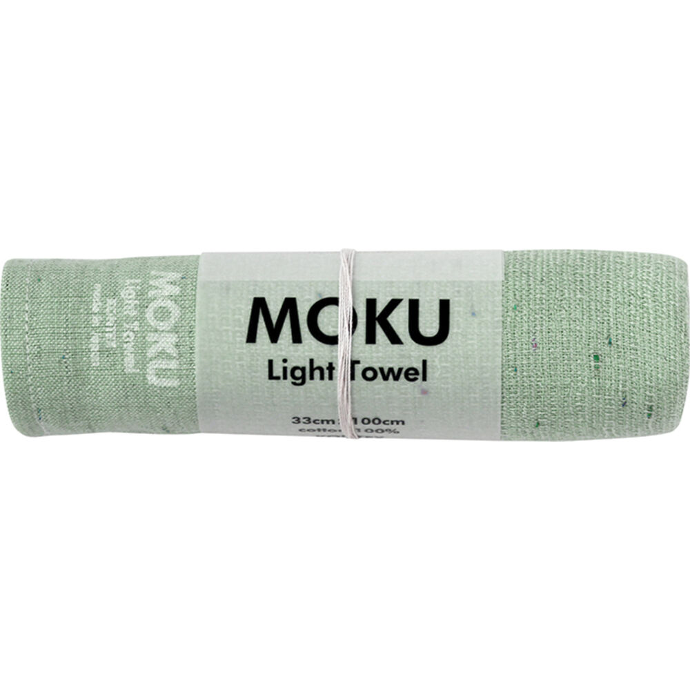 BACKYARD FAMILY「moku タオル モク mサイズ 通販 フェイスタオル スポーツタオル 手ぬぐい 手拭い 33 x」|タオル|グリーン1