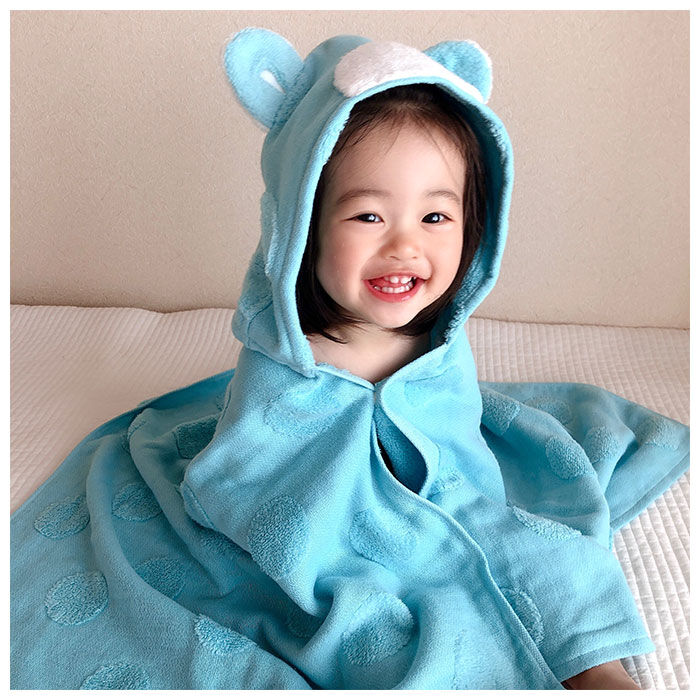 BACKYARD FAMILY「バスタオル フード付き 通販 可愛い おしゃれ ふわふわ ふんわり 今治タオル タオル 今治」|タオル|