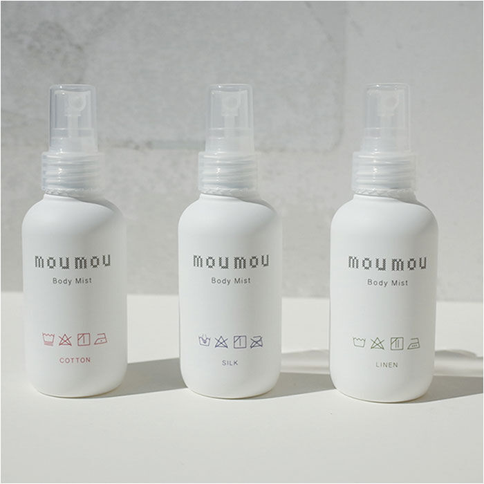 BACKYARD FAMILY「moumou ボディミスト 通販 linen silk cotton オーデコロン 化粧水 肌 髪」|香水・フレグランス|