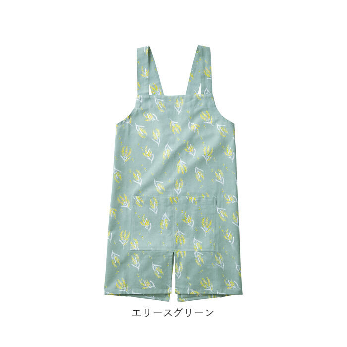 BACKYARD FAMILY「habitue エプロン ミトン付き 通販 レディース ポケット大きい ワンピース 保育士 可愛い」|その他|