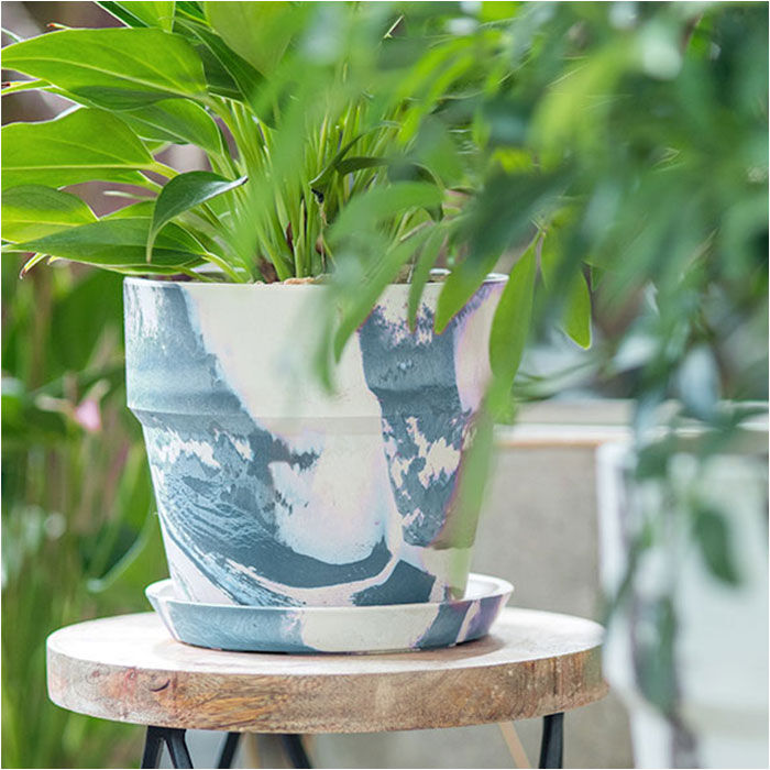 BACKYARD FAMILY「植木鉢 プラスチック お洒落 4号 通販 プランター おしゃれ 植木 鉢 ポット 花鉢 4号鉢」|その他|