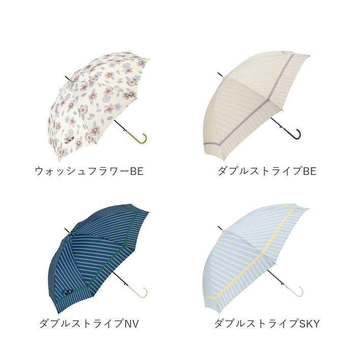 BACKYARD FAMILY「長傘 60cm 耐風 スリム レディース 通販 耐風傘 傘 かさ カサ 雨傘 婦人傘 スリム傘」|傘|