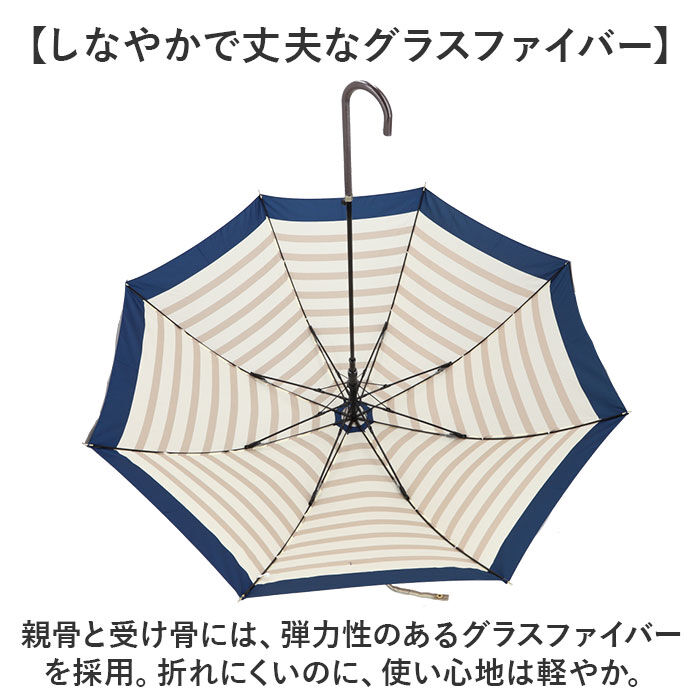 BACKYARD FAMILY「長傘 60cm 耐風 スリム レディース 通販 耐風傘 傘 かさ カサ 雨傘 婦人傘 スリム傘」|傘|