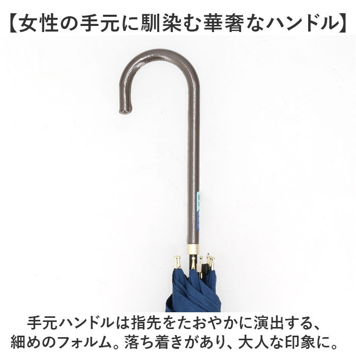 BACKYARD FAMILY「長傘 60cm 耐風 スリム レディース 通販 耐風傘 傘 かさ カサ 雨傘 婦人傘 スリム傘」|傘|