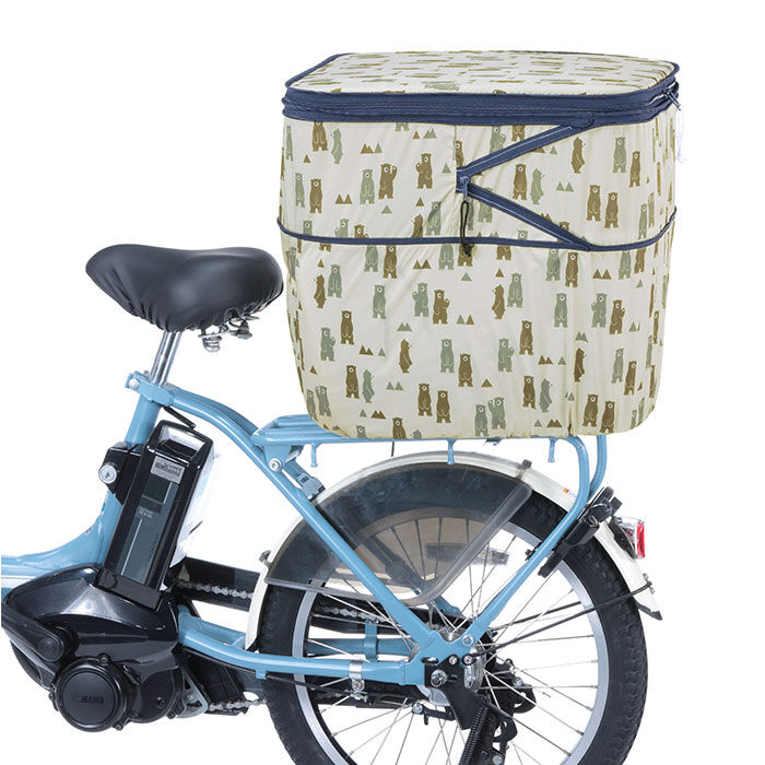 BACKYARD FAMILY「自転車 後ろかごカバー 通販 2段式 二段 後ろカゴカバー 後カゴカバー かごカバー カゴ カバー」|その他|