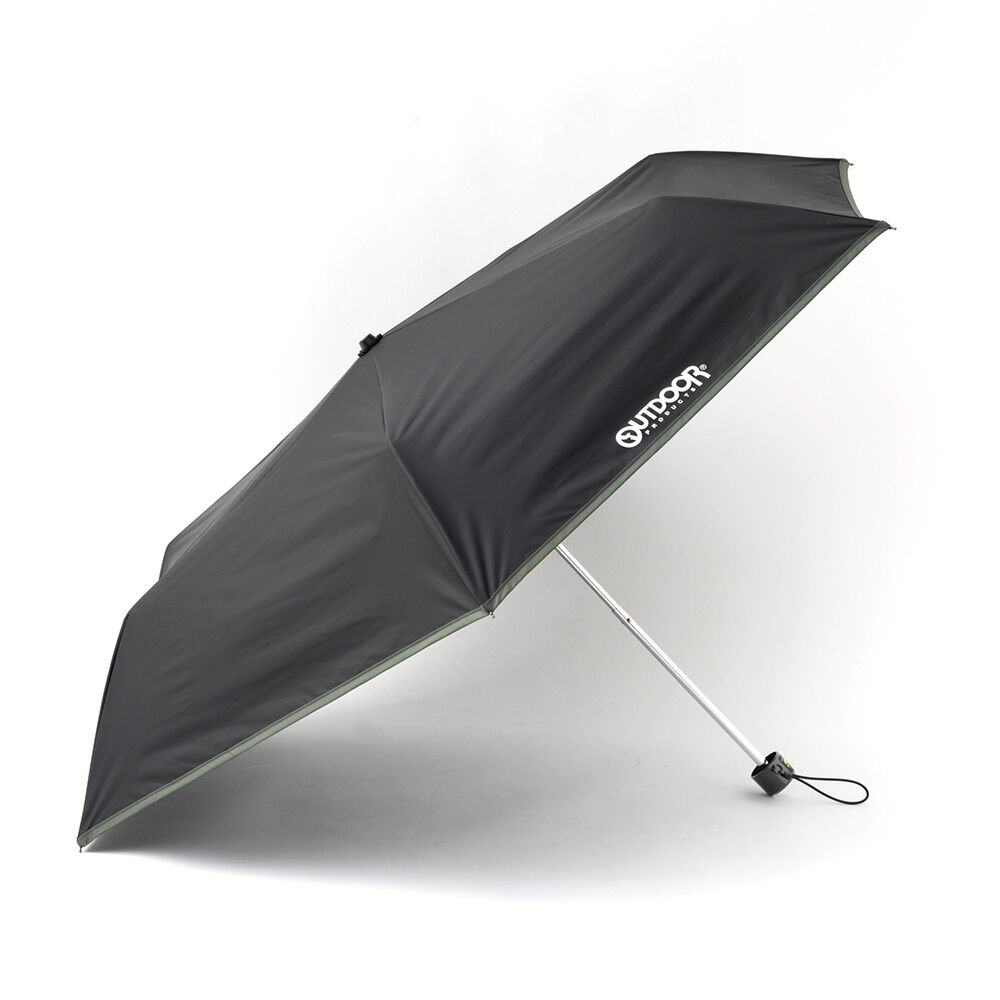 BACKYARD FAMILY「OUTDOOR PRODUCTS 折りたたみ傘 好評 晴雨兼用傘 折り畳み傘 雨傘 日傘 折傘」|傘|ブラック1