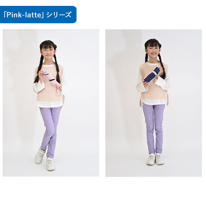 BACKYARD FAMILY「折りたたみ傘 子供用 55cm 通販 pink-latte ブランド ピンクラテ 折り畳み傘」|傘|