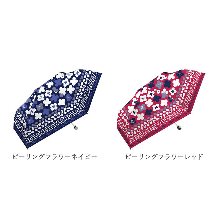 BACKYARD FAMILY「折りたたみ傘 レディース 大きめ 通販 55cm 折り畳み 三つ折り 雨傘 耐風骨 コンパクト」|傘|