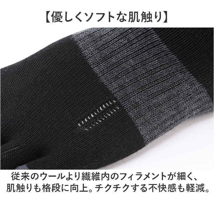 BACKYARD FAMILY「靴下 5本指 ソックス 通販 5本指ソックス アールエル RｘL メリノウール ランニングソックス」|ソックス|