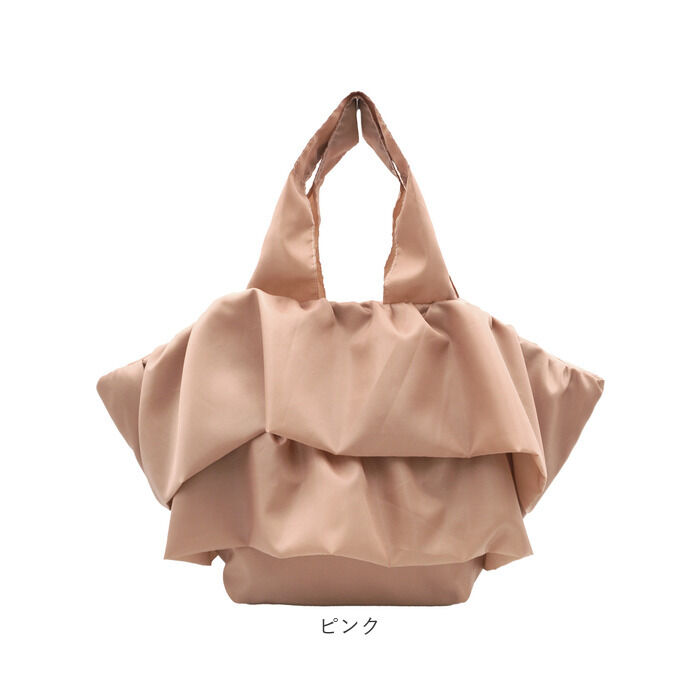 BACKYARD FAMILY「トートバッグ フリルバッグ 通販 レディース かわいい バッグ バック かばん カバン 手提げ」|トートバッグ|