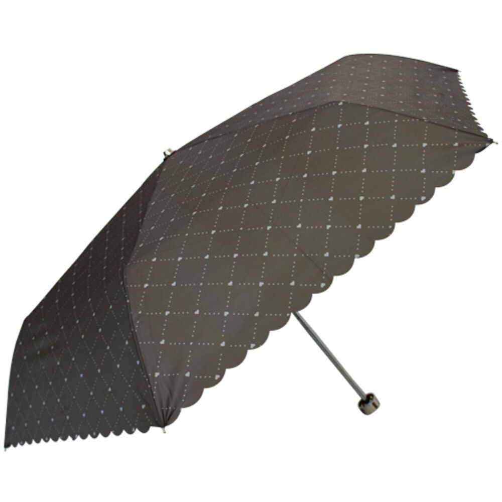 BACKYARD FAMILY「折りたたみ傘 レディース 55cm 通販 折り畳み傘 耐風傘 折りたたみ 傘 雨傘 かさ カサ」|傘|ブラウン1