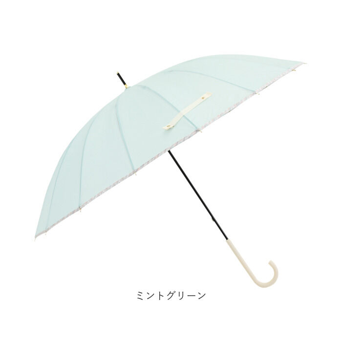 BACKYARD FAMILY「傘 16本骨 レディース おしゃれ 通販 長傘 雨傘 60cm 60センチ 手開き 手動 かさ」|傘|