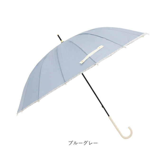 BACKYARD FAMILY「傘 16本骨 レディース おしゃれ 通販 長傘 雨傘 60cm 60センチ 手開き 手動 かさ」|傘|